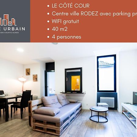 Le Cote Cour Apartment Родез Екстериор снимка